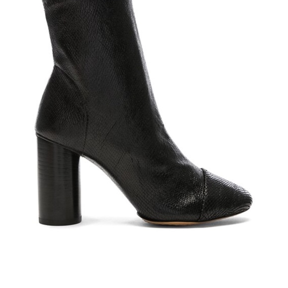 Isabel Marant Lizard Embossed Rillyan Boots EU 37 - Picture 3 of 4